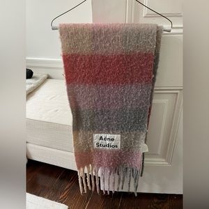 ACNE STUDIOS MULTI COLOR SCARF